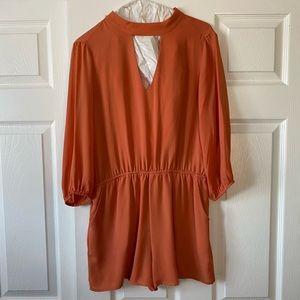 Burnt Orange Romper
